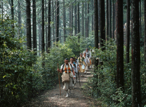 Pelgrims - Kumano Kodo