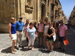 MICE trip with corporate clients to Malta